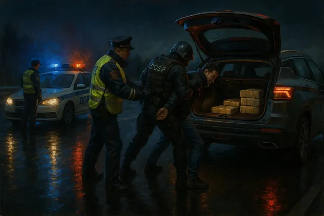 В Вологде задержан наркокурьер, пытавшийся ввезти 7 кг гашиша