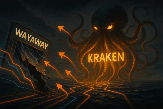 WayAway исчез: форум исчез в тени KRAKEN