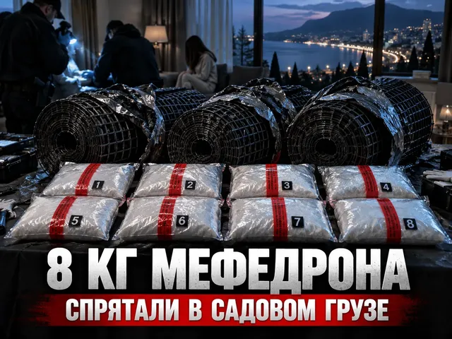 Ялта: у закладчицы изъяли более 8 кг мефедрона из посылки