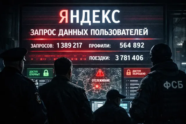 Яндекс резко увеличил объем передачи данных властям