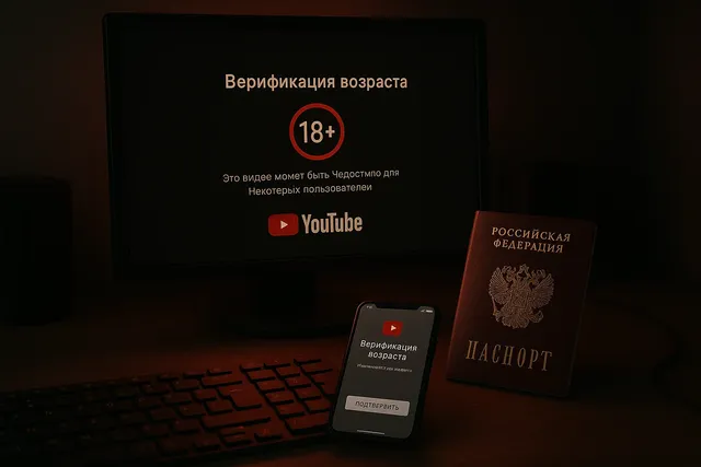 YouTube начал требовать паспорт для подтверждения возраста в странах СНГ