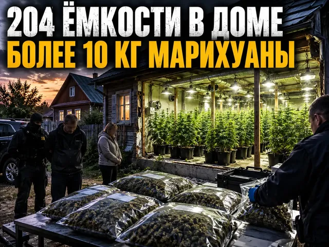 Удмуртия: у бывших супругов изъяли более 10 кг марихуаны