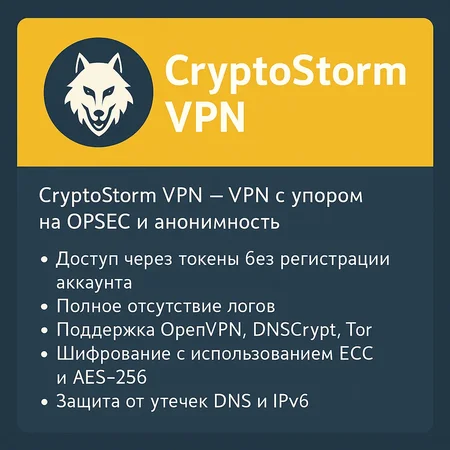 CryptoStorm VPN