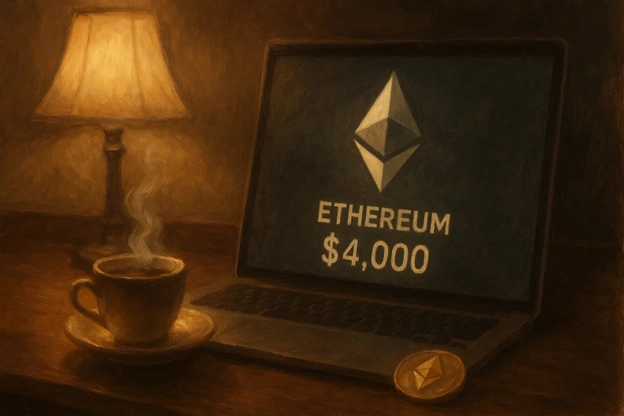 Ethereum снова пробил $4 000 — впервые с декабря 2024