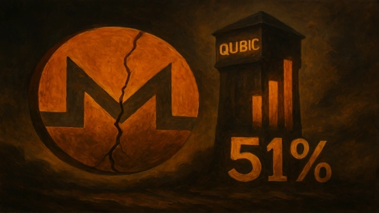 Майнинг‑пул Qubic объявил контроль над Monero: возможна атака 51%
