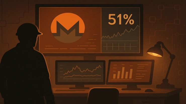 Qubic добился контроля над Monero: реализация 51% атаки на приватную сеть