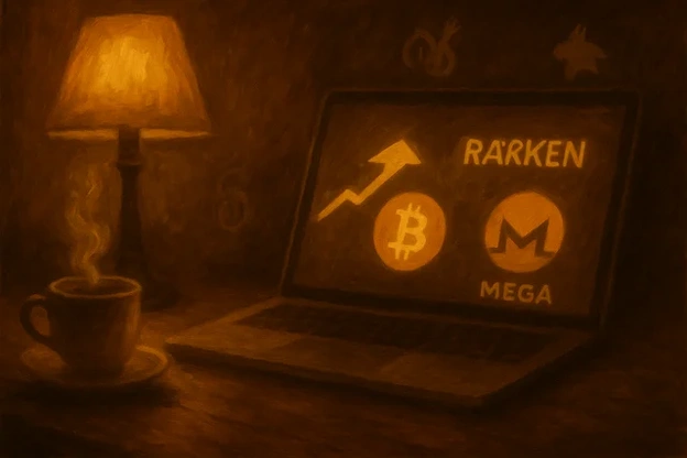 Даркнет-рынки 2025: Kraken растет, Mega теряет позиции